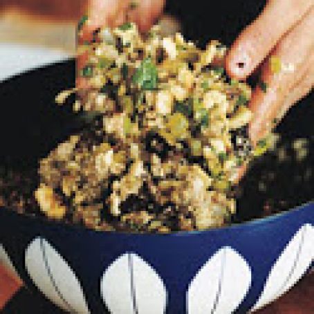 Pumpernickel Sausage Stuffing