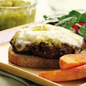 Portobello & Beef Patty Melt