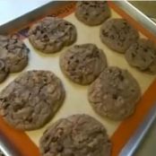 Thick and Chewy Nutella Chocolate Chip Cookies