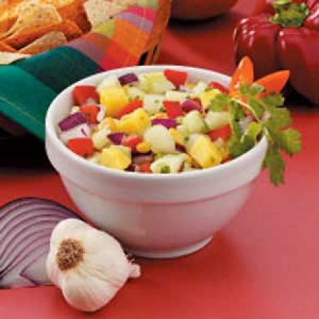 Chunky Cucumber Salsa Recipe