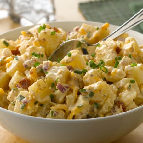 Cheesy Bacon Potato Salad