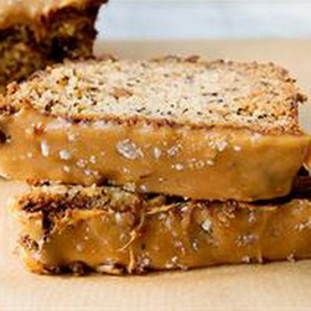 Salted Caramel Banana Bread