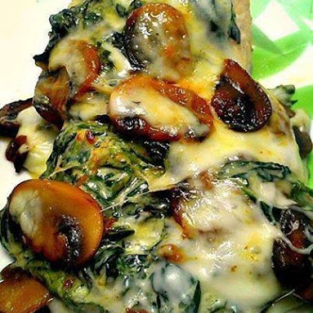 Smothered Creamed Spinach Chicken Recipe