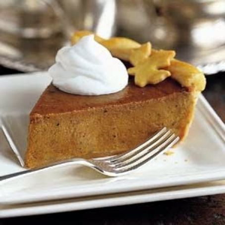 Pumpkin Pie with Orange Marmalade
