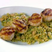 Scallops with Orange-Scented Quinoa