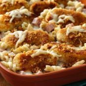 Parmesan Crusted Chicken a la Cordon Bleu