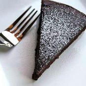 Cake - Salted Flourless Chocolate Cake