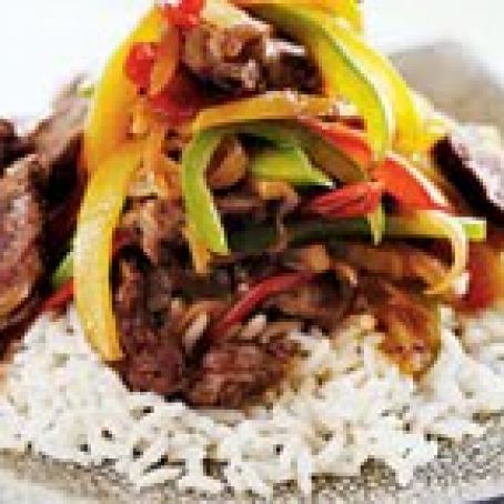 Tricolor Pepper Steak