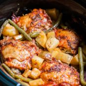 SLOW COOKER FULL CHICKEN DINNER