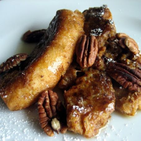 Spiced Pumpkin French Toast