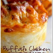 Buffalo Chicken Cupcakes