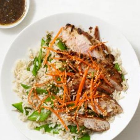 HOISIN PORK WITH RICE