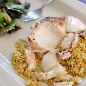 Pastor Ryan’s Bronzed Sea Bass with Lemon Shallot Butter