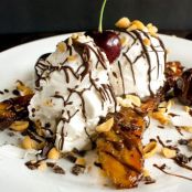 Caramelized Banana Split
