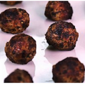 Fried Mini Pork Meatballs