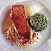 SAUTEED RED SNAPPER in CHAMPAGNE SAUCE