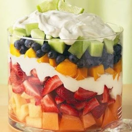 Layered Fruit Salad
