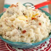 Paula's Creamy Fried Bacon Pototoes