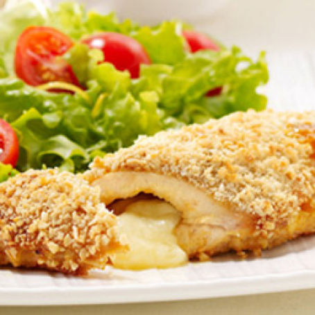 Chicken Stuffed with Mango and Cheddar