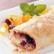 Carmelized Pear Strudel
