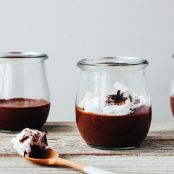 Toasted Coconut Chocolate Mousse
