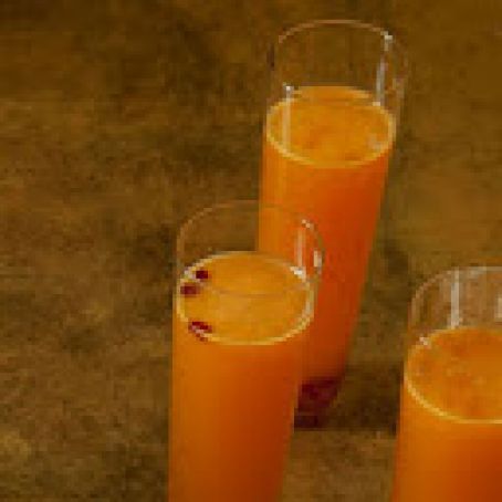 Tangerine-Pomegranate Sparklers