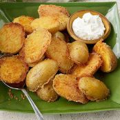 Crispy Parmesan Baked Potatoes