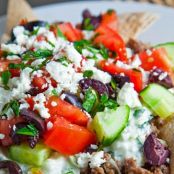 Greek Style Nachos