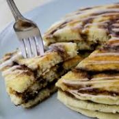 Cinnamon Roll Pancakes