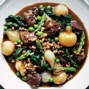 Ragout of Lamb and Spring Vegetables with Farro