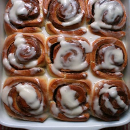 Cinnamon Rolls (Overnight Rise -8-10 hours)