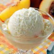 Peach Cheesecake Ice Cream