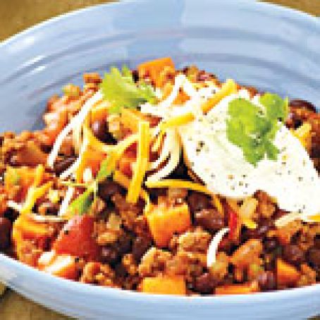 Veggie Lover's Skillet Chili