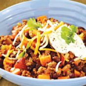 Veggie Lover's Skillet Chili