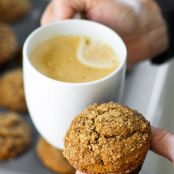 HEALTHY GINGERBREAD MUFFINS