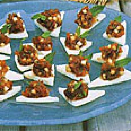 Jicama Date Canapes