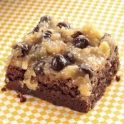 Rich German Chocolate Brownies