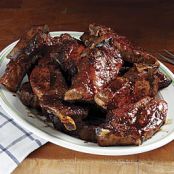 Braised Country-Style Pork Ribs with Mustard-Beer Sauce