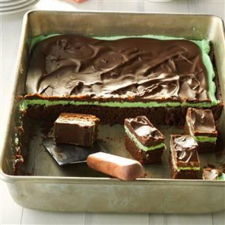 Chocolate Mint Brownies Recipe