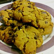 Flourless Peanut Butter and Chocolate Chip Cookies