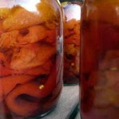 Marinated Red Bell Peppers