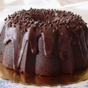 Chocolate Sour Cream Bundt Cake