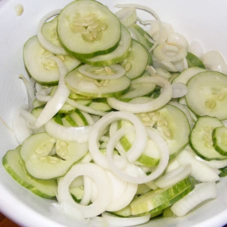 Cucumber-Onion Salad
