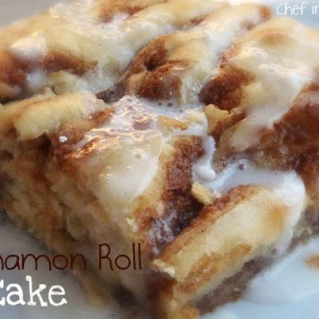 Cinnamon Roll Cake