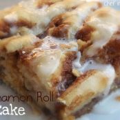 Cinnamon Roll Cake