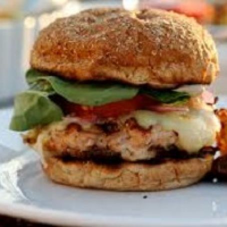 Turkey Burgers with Pineapple Sauce