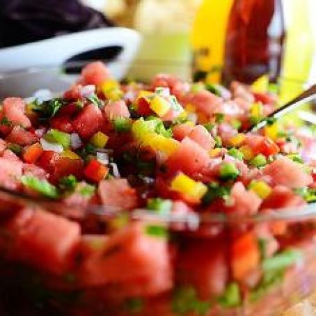 Watermelon Pico de Gallo