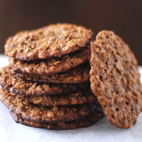 cookie - Thin & Chewy Peanut Butter Oatmeal Cookies