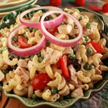 Zesty Chicken Pasta Salad