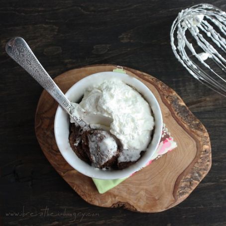 Chocolate Brownie Mug Cake (Low Carb & Gluten Free)